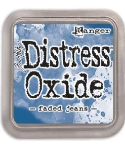 Budget 😉 Tim Holtz Encreur à Embosser Encre Distress Faded 👖 Jeans Oxide RANGER ✨