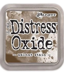Remise 😀 Tim Holtz Encreur à Embosser Encre Distress Walnut Stain Oxide RANGER 🔥