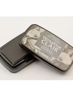 Promo 🧨 Encre Permanente Encre Versafine Claire Morning Mist - Tsukineko 👍