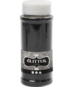 Meilleure affaire 😀 Creativ Company Paillette Ultra Fines Paillettes Fines - Noir - 110 G 🥰