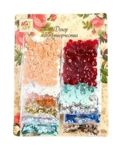 Sortie 😉 Czech Beads Exclusive Paillette Décorative 12 Couleurs Mix X 3 Grammes 6mm Paillettes Pour Projets De Bricolage, Ronde, Tasse, Cadeaux Faits à 🔥