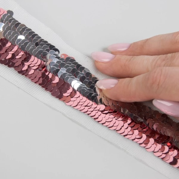 De gros đ Czech Beads Exclusive Paillette DĂ©corative Rose, Argent Ruban Double Face RĂ©versible Paillettes, Applique Ă Coudre, Accessoires Cheveux, Access â 4 De gros đ Czech Beads Exclusive Paillette DĂ©corative Rose, Argent Ruban Double Face RĂ©versible Paillettes, Applique Ă Coudre, Accessoires Cheveux, Access â â Image 2