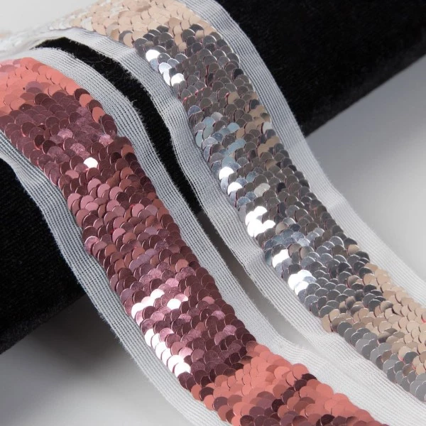 De gros đ Czech Beads Exclusive Paillette DĂ©corative Rose, Argent Ruban Double Face RĂ©versible Paillettes, Applique Ă Coudre, Accessoires Cheveux, Access â 5 De gros đ Czech Beads Exclusive Paillette DĂ©corative Rose, Argent Ruban Double Face RĂ©versible Paillettes, Applique Ă Coudre, Accessoires Cheveux, Access â â Image 3