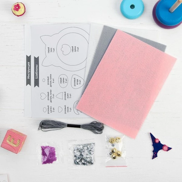 Budget 👍 Czech Beads Exclusive Paillette Décorative Chat Senti Bébé Shaker Jouet Kit De Bricolage, Des Paillettes Hochet, Estimé À Coudre, Feutre De Jeu 🔔 6 Budget 👍 Czech Beads Exclusive Paillette Décorative Chat Senti Bébé Shaker Jouet Kit De Bricolage, Des Paillettes Hochet, Estimé À Coudre, Feutre De Jeu 🔔 – Image 4