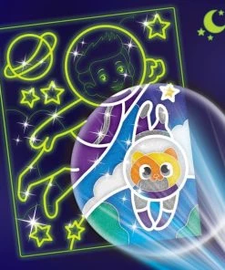 Acheter 🎉 Czech Beads Exclusive Paillette Décorative Aventure Dans L'Espace, Brillant Dans Le Noir Paillettes De Peinture De Sable Kit De BRICOLAGE, Un P 🔔